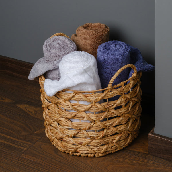 TOALLA DE BAÑO DE BAMBÚ ORGÁNICO AZUL MARINO