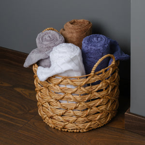 TOALLA DE BAÑO DE BAMBÚ ORGÁNICO GRIS OSCURO