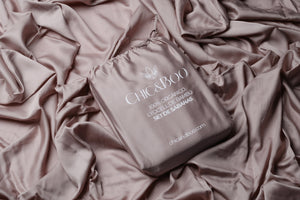 JUEGO DE CAMA "BRISA" GRIS PIEDRA