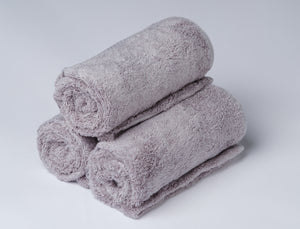 TOALLA DE MANO DE BAMBÚ ORGÁNICO GRIS OSCURO