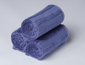 TOALLA DE MANO DE BAMBÚ ORGÁNICO AZUL MARINO