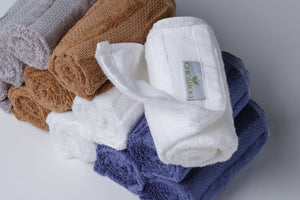 TOALLA DE MANO DE BAMBÚ ORGÁNICO MARRÓN