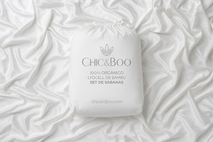 JUEGO DE CAMA "BRISA"  BLANCO NIEVE