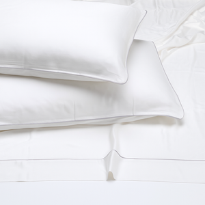 JUEGO DE CAMA BRISA · BLANCO NIEVE · Fresco, elegante y atemporal