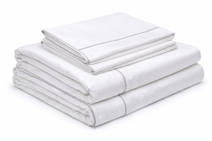 JUEGO DE CAMA BRISA · BLANCO NIEVE · Fresco, elegante y atemporal