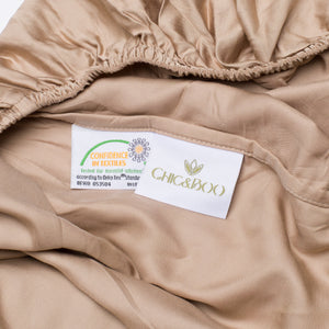 JUEGO DE CAMA PURE · MARRÓN AVELLANA · Suave, envolvente y elegante